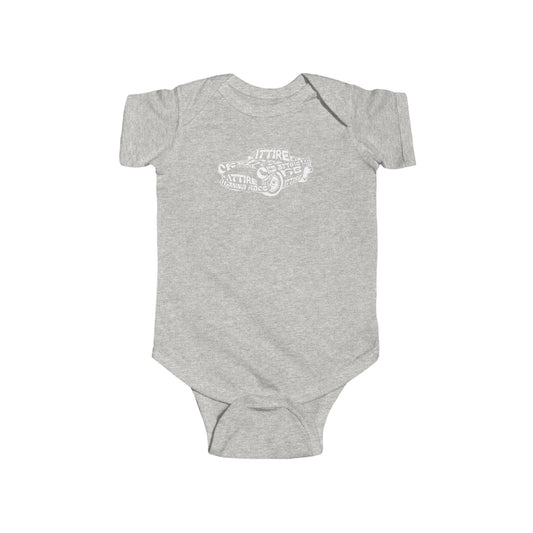 KB Attire Car logo Baby Bodysuit