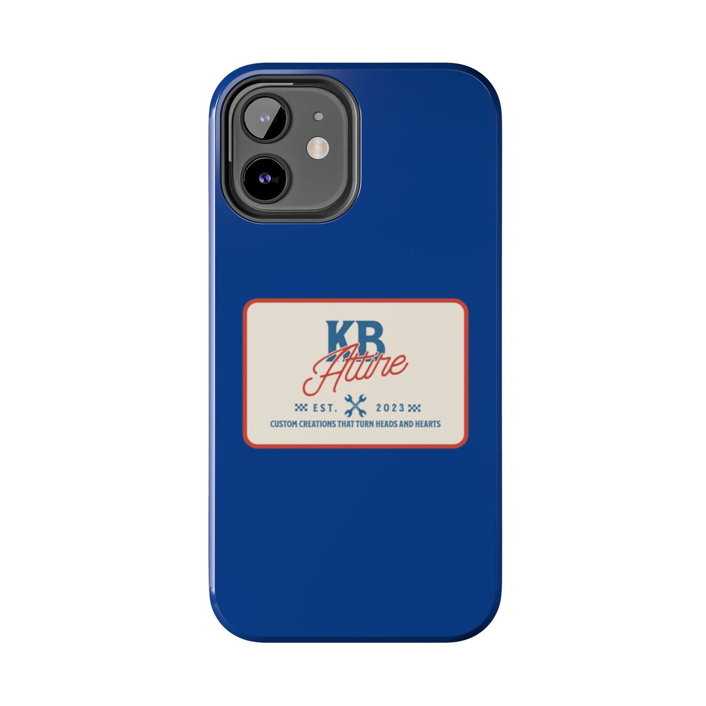KB Attire 'The Patch' Phone Case (Blue)