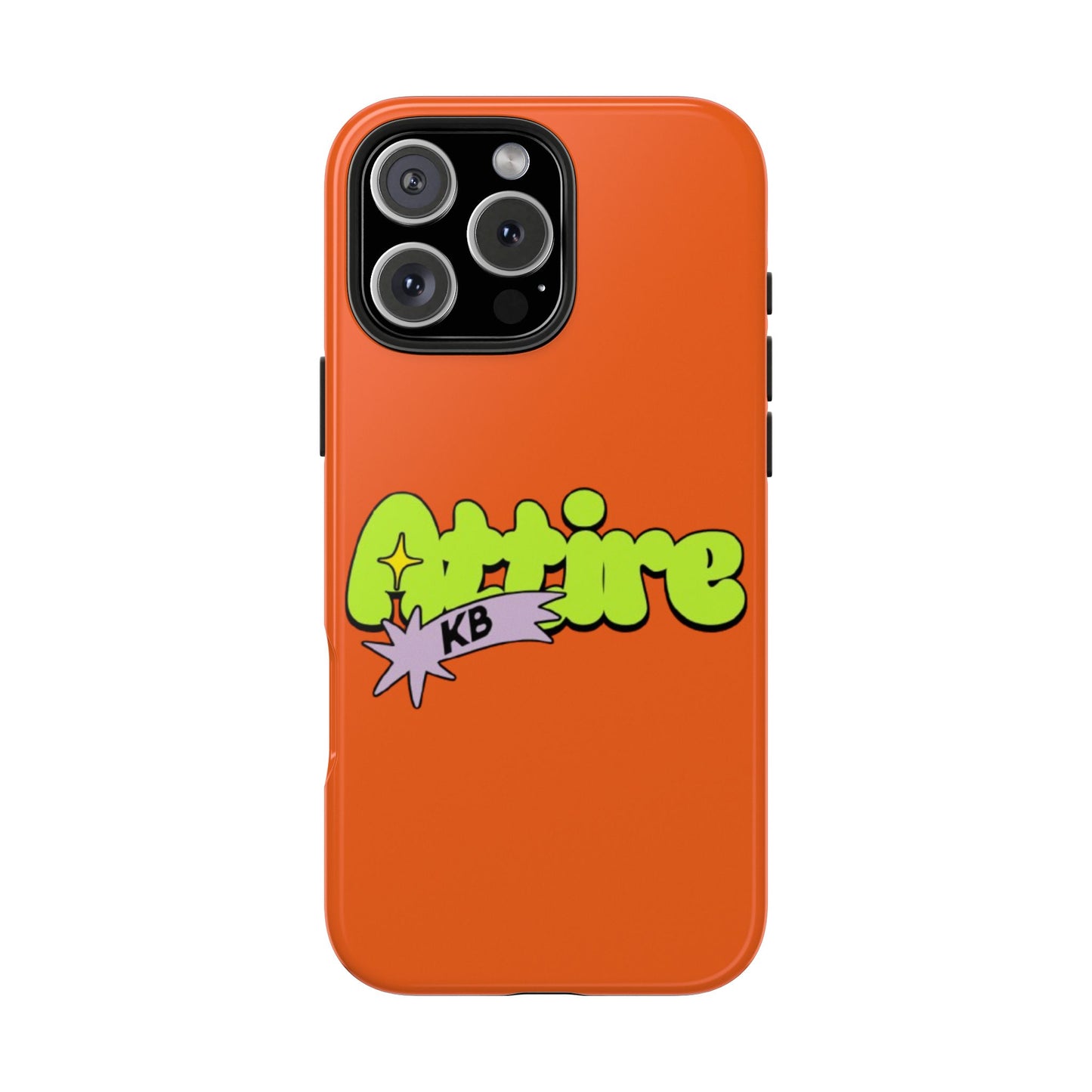 KB Attire Cartoon Phone Case (Orange)