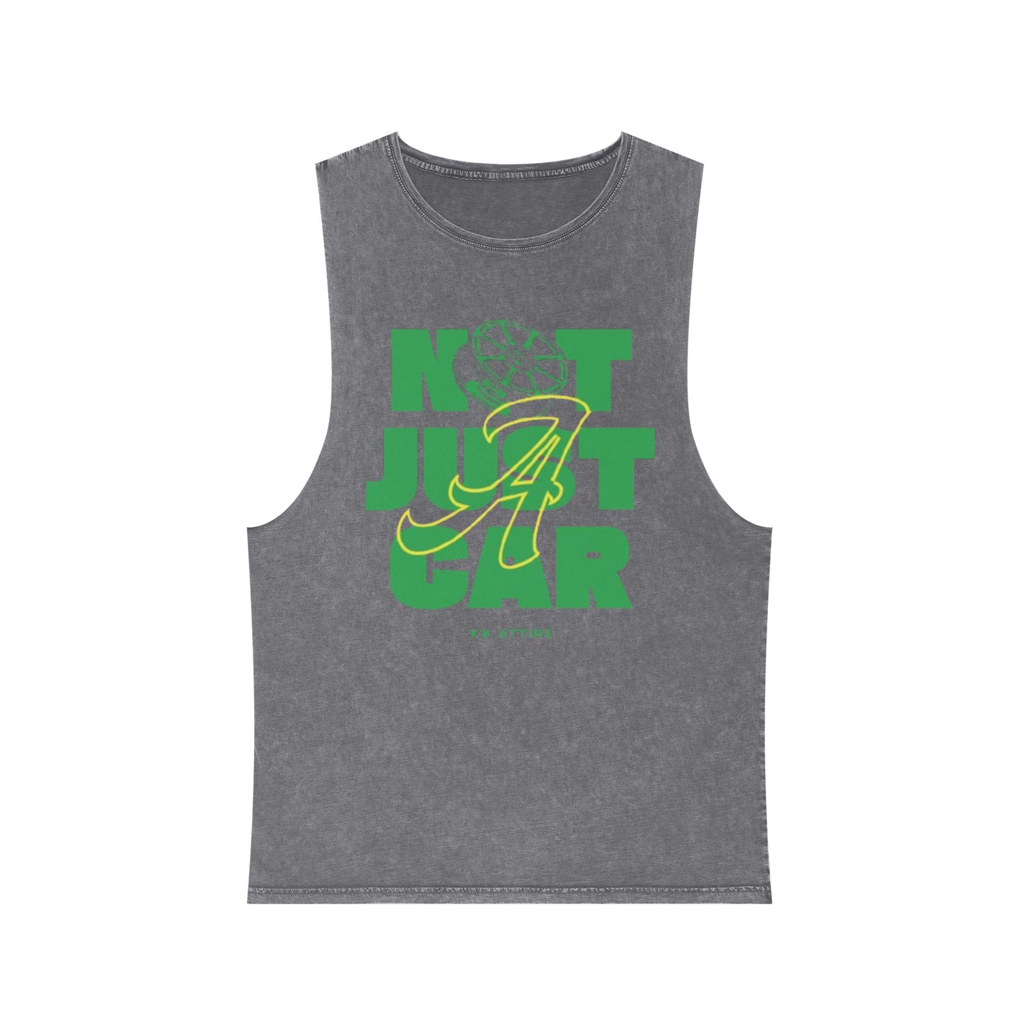 Unisex Stonewash 'Not Just A Car' Tank Top