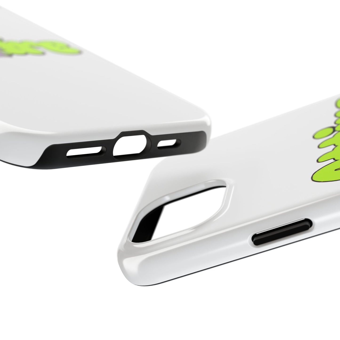 KB Attire Cartoon Phone Case (White)