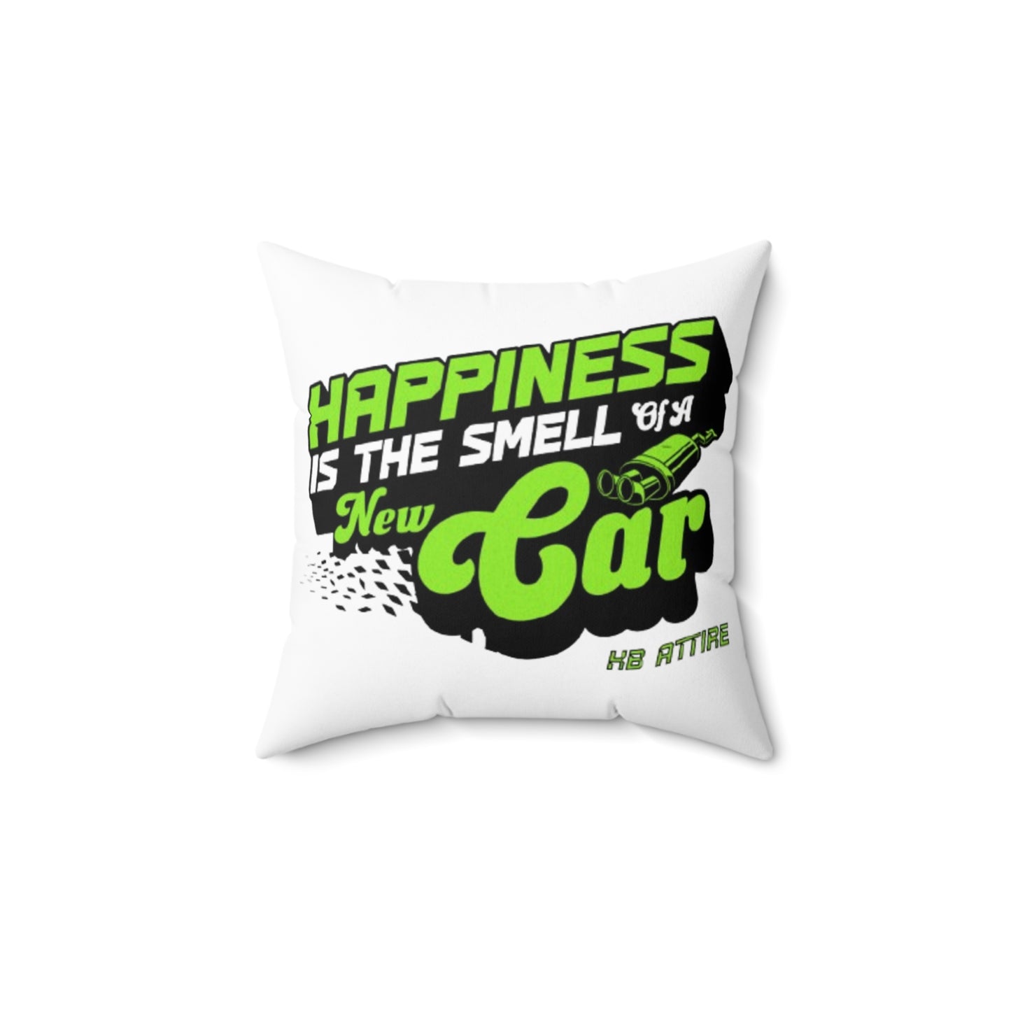 KB Attire New Car Happiness Pillow