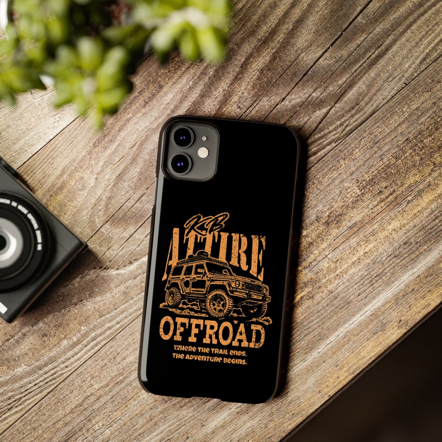 KB Attire Offroad Adventure IPhone Case (Black)