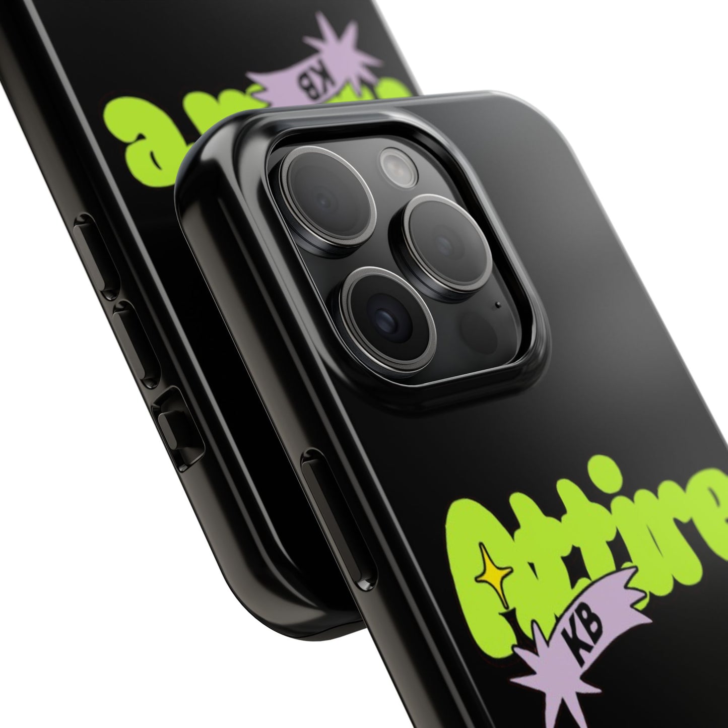 KB Attire Cartoon Phone Case (Black)