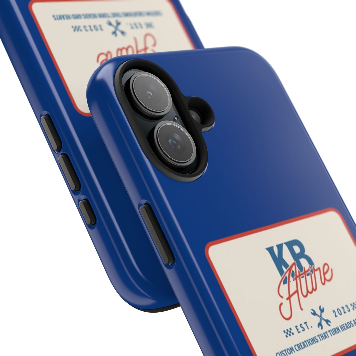 KB Attire 'The Patch' Phone Case (Blue)