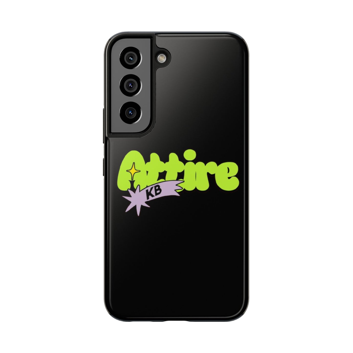 KB Attire Cartoon Phone Case (Black)