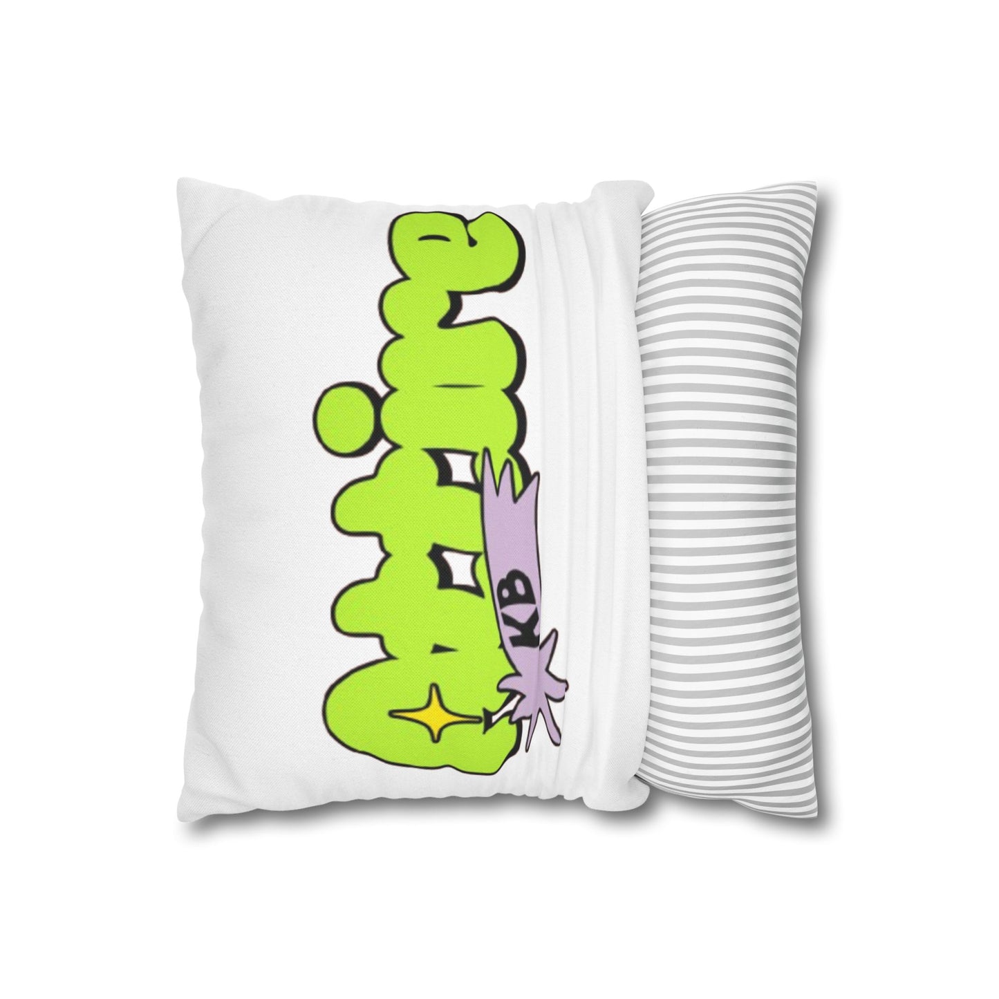 KB Attire "Cartoon" Square Pillowcase