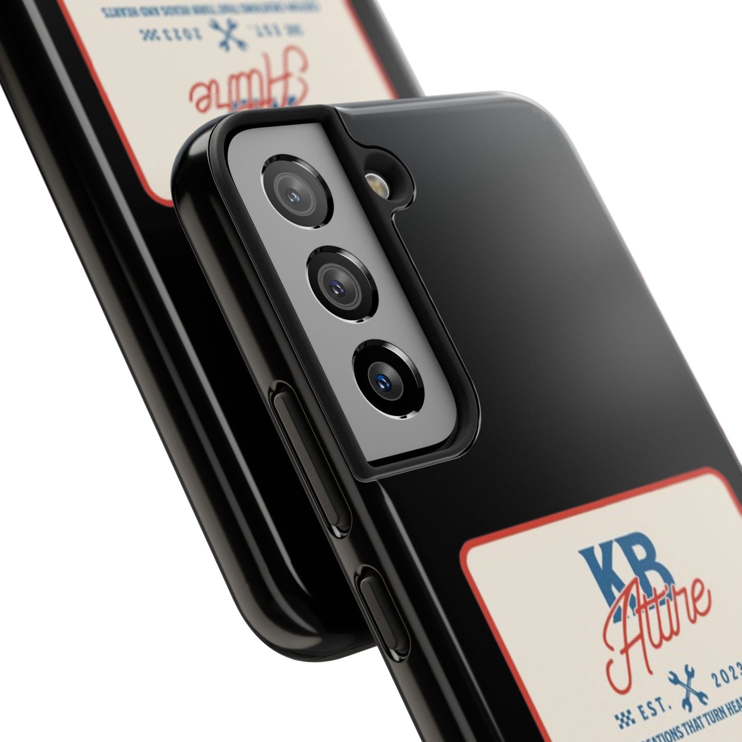 KB Attire 'The Patch' Phone Case (Black)