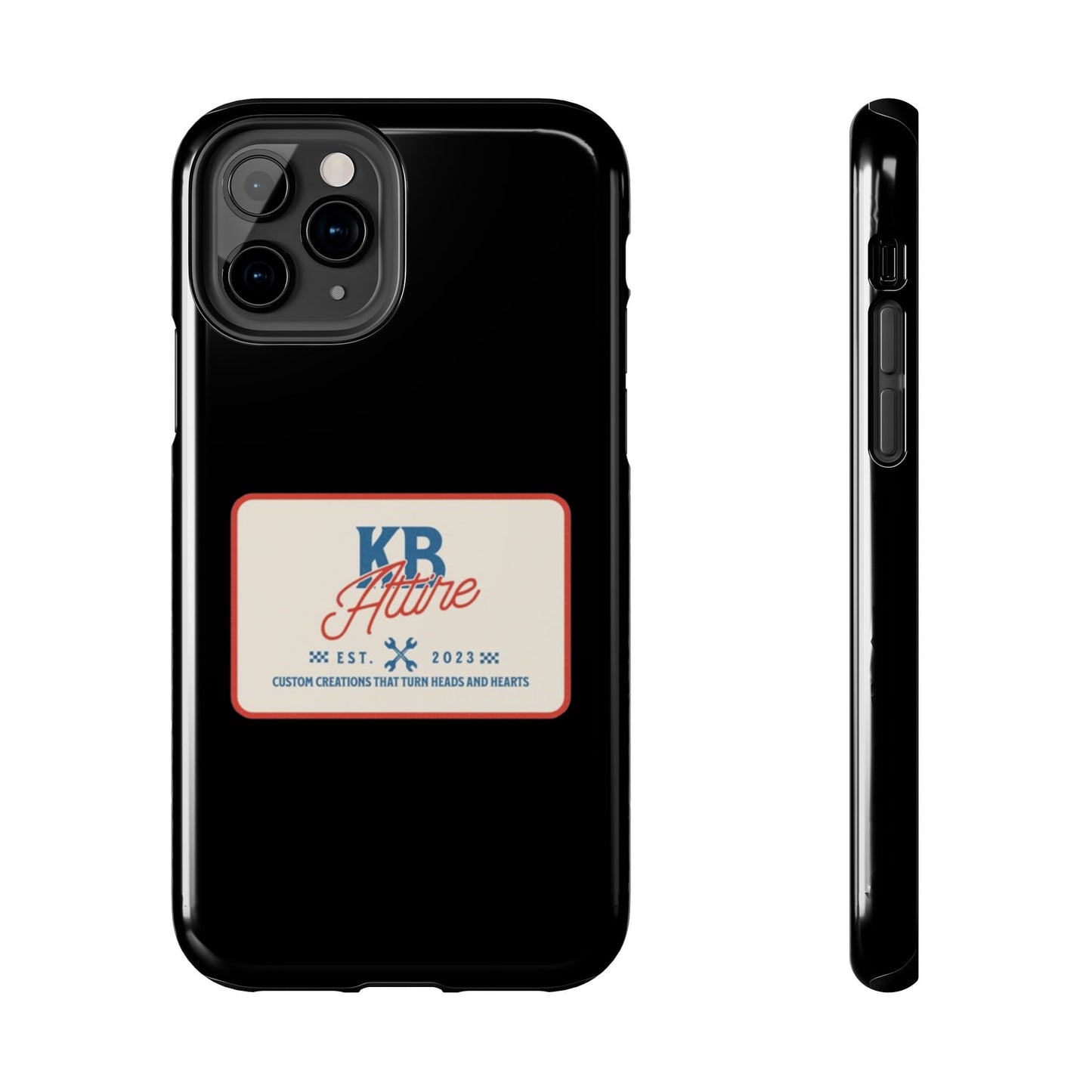 KB Attire 'The Patch' Phone Case (Black)
