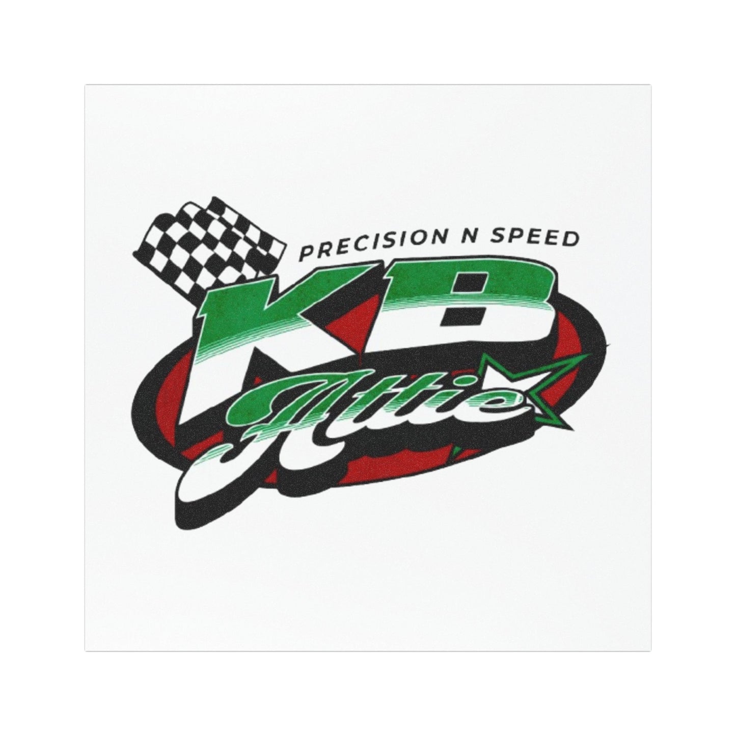 KB Attire Precision N Speed Racing Car Magnet