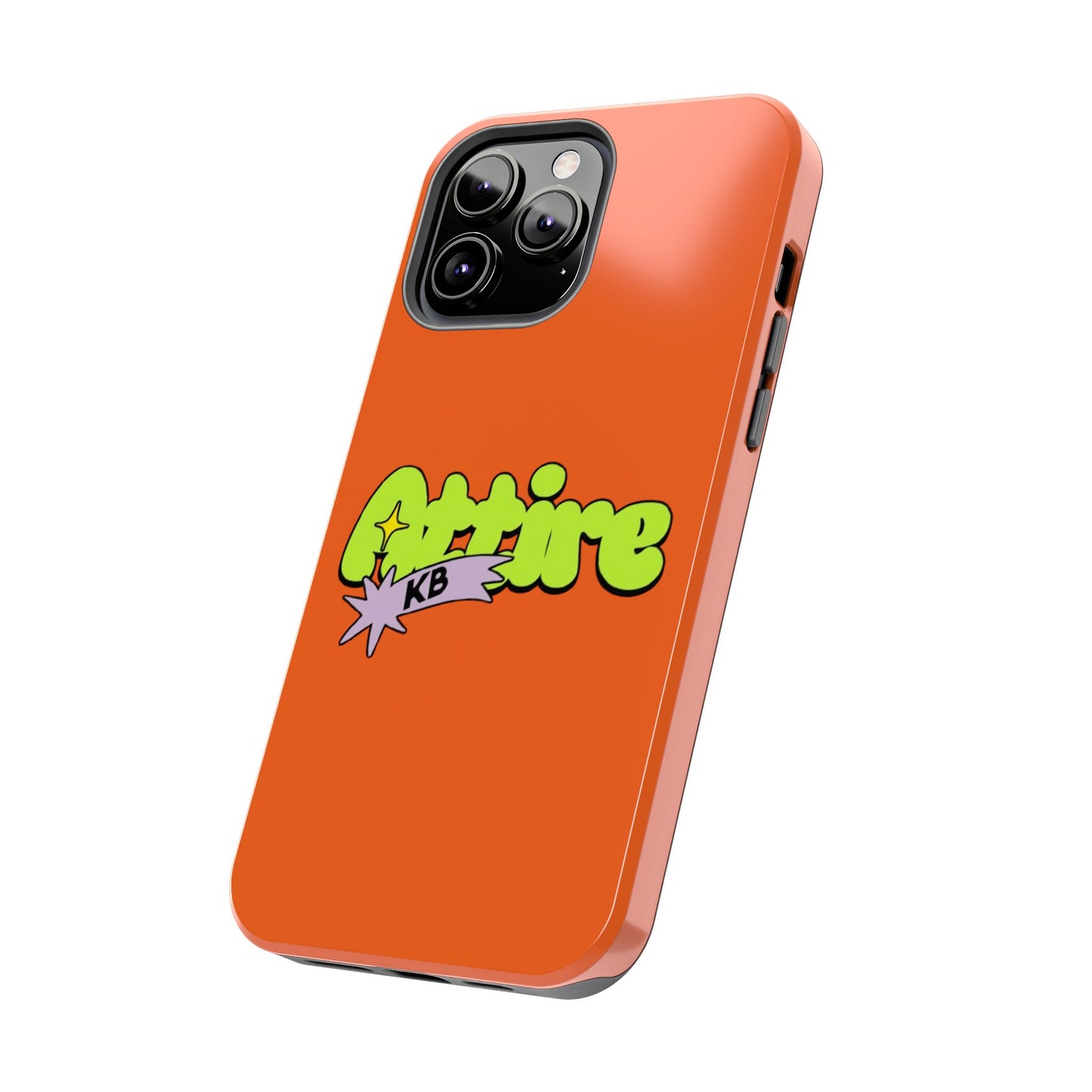 KB Attire Cartoon Phone Case (Orange)