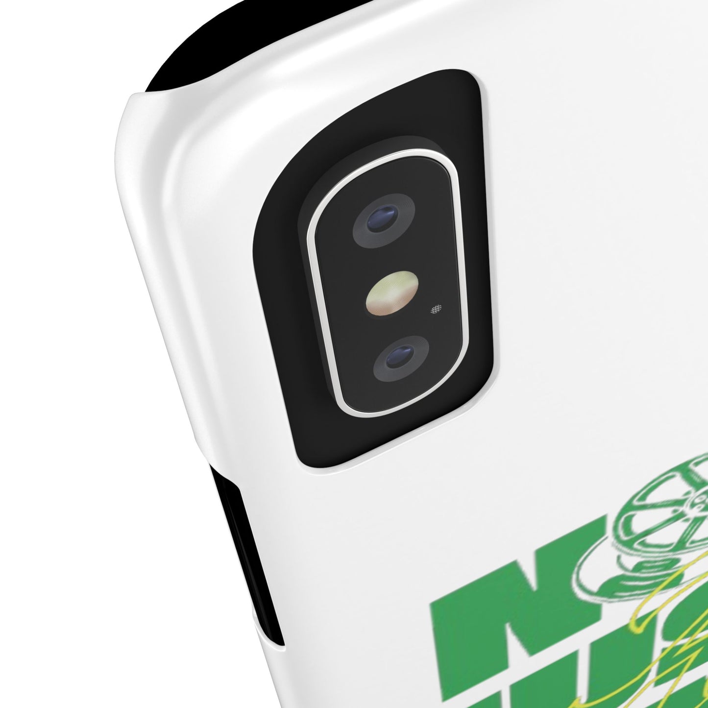 Not Just A Car Slim IPhone Cases (White)