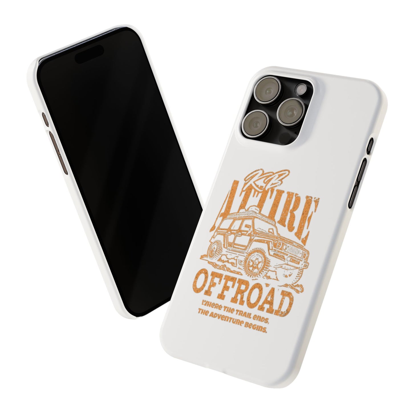KB Attire Offroad Adventure IPhone Case (White)