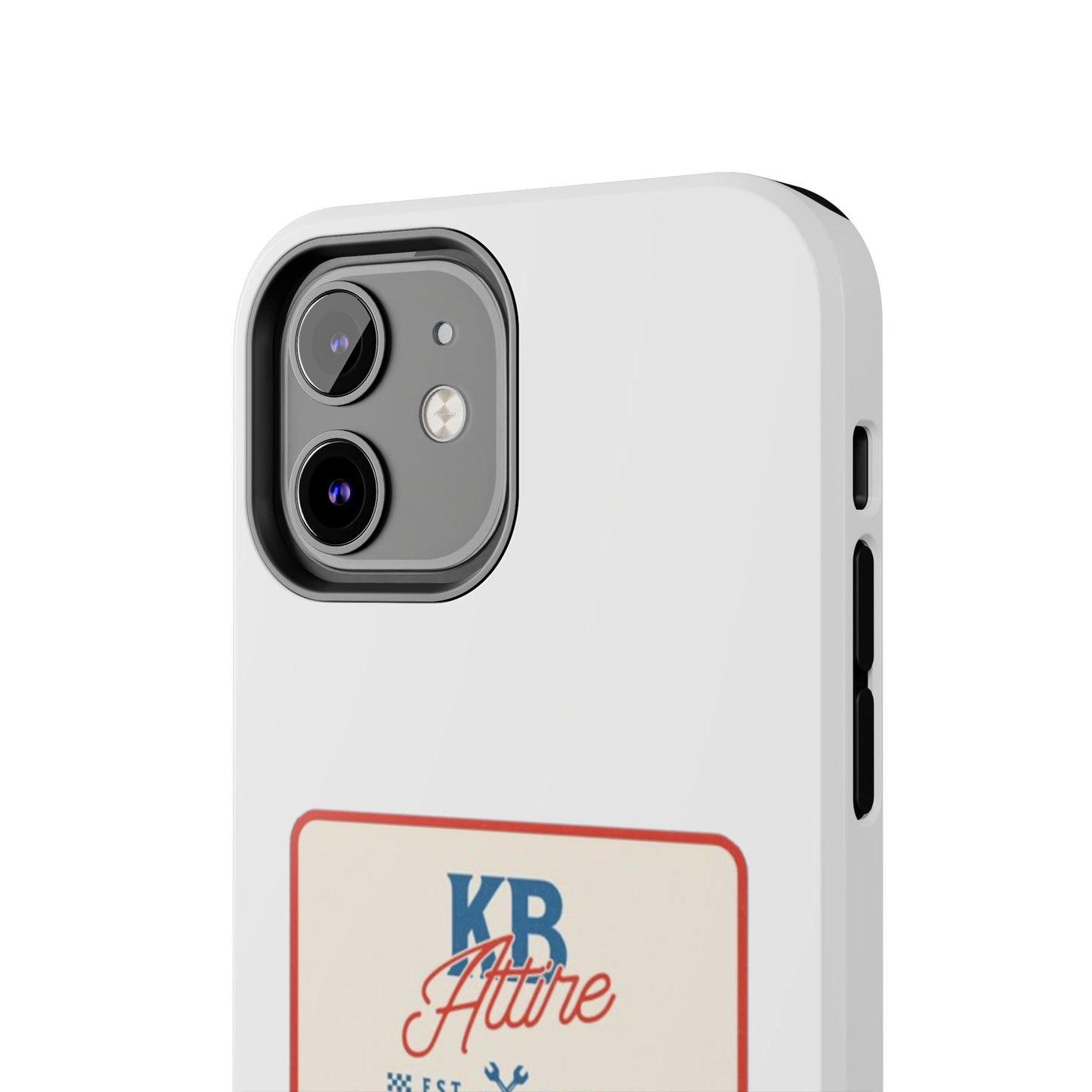 KB Attire 'The Patch' Phone Case (White)