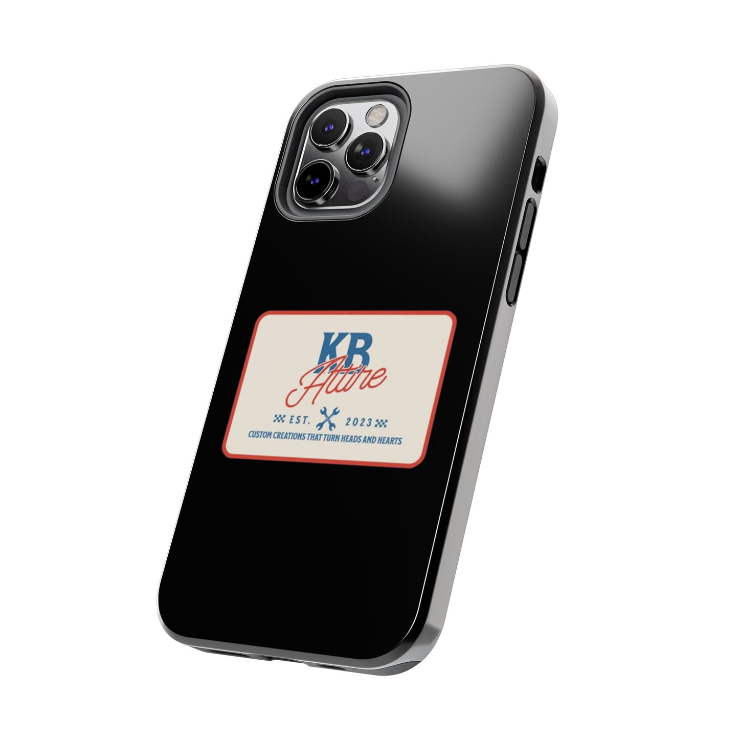 KB Attire 'The Patch' Phone Case (Black)