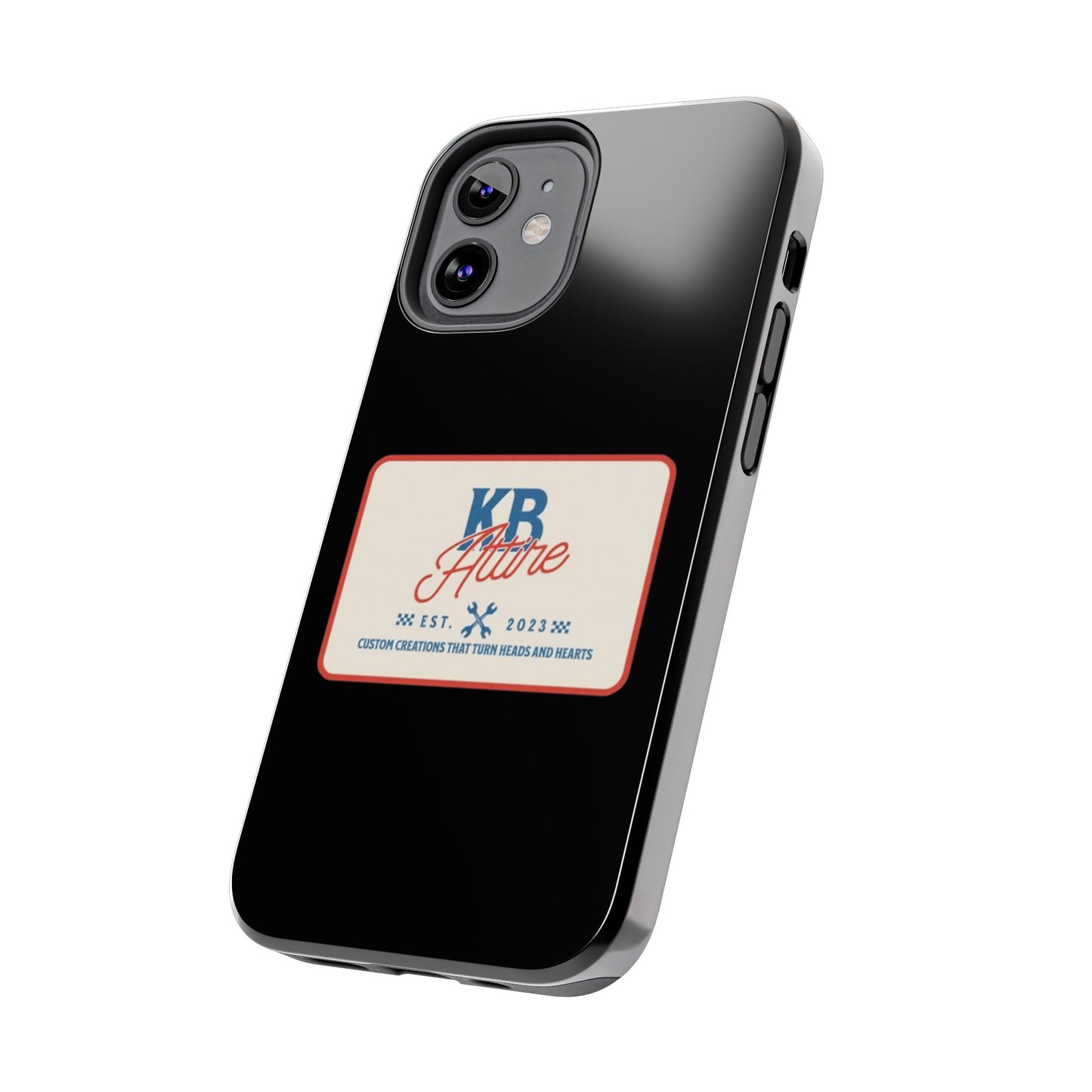 KB Attire 'The Patch' Phone Case (Black)