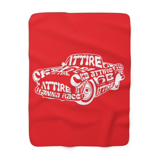 Cozy KB Attire Car Fleece Blanket