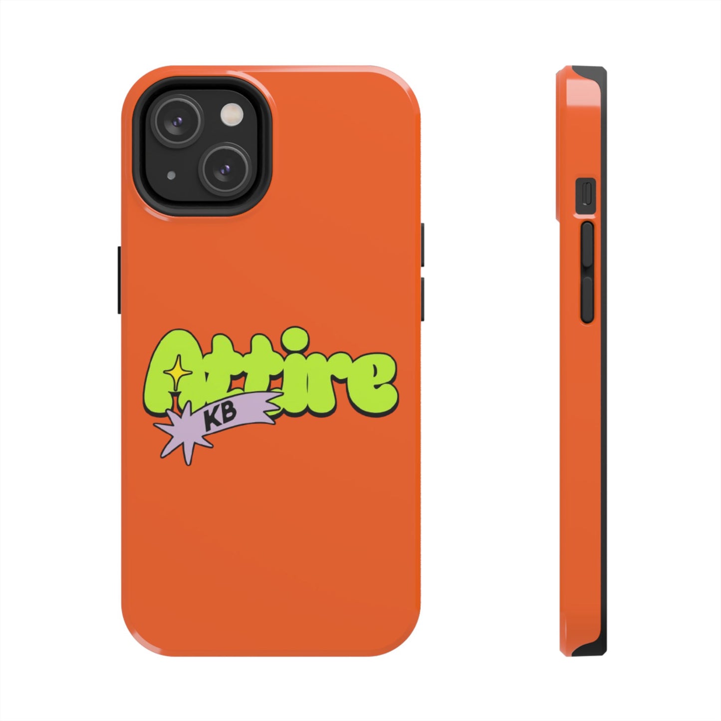 KB Attire Cartoon Phone Case (Orange)