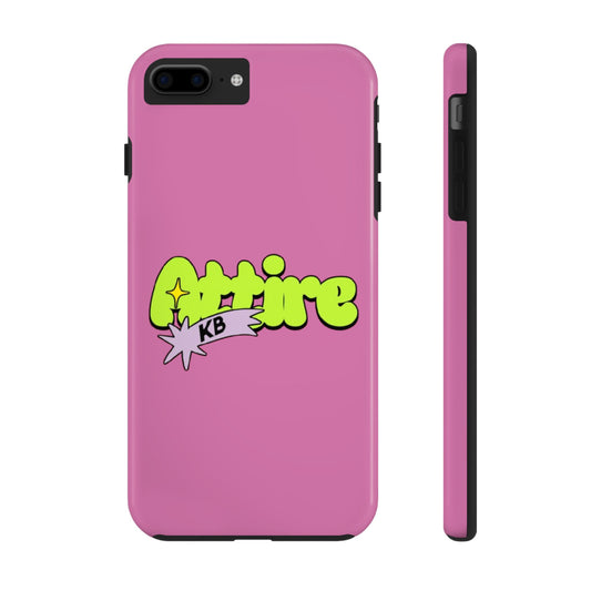KB Attire Cartoon Phone Case (Pink)