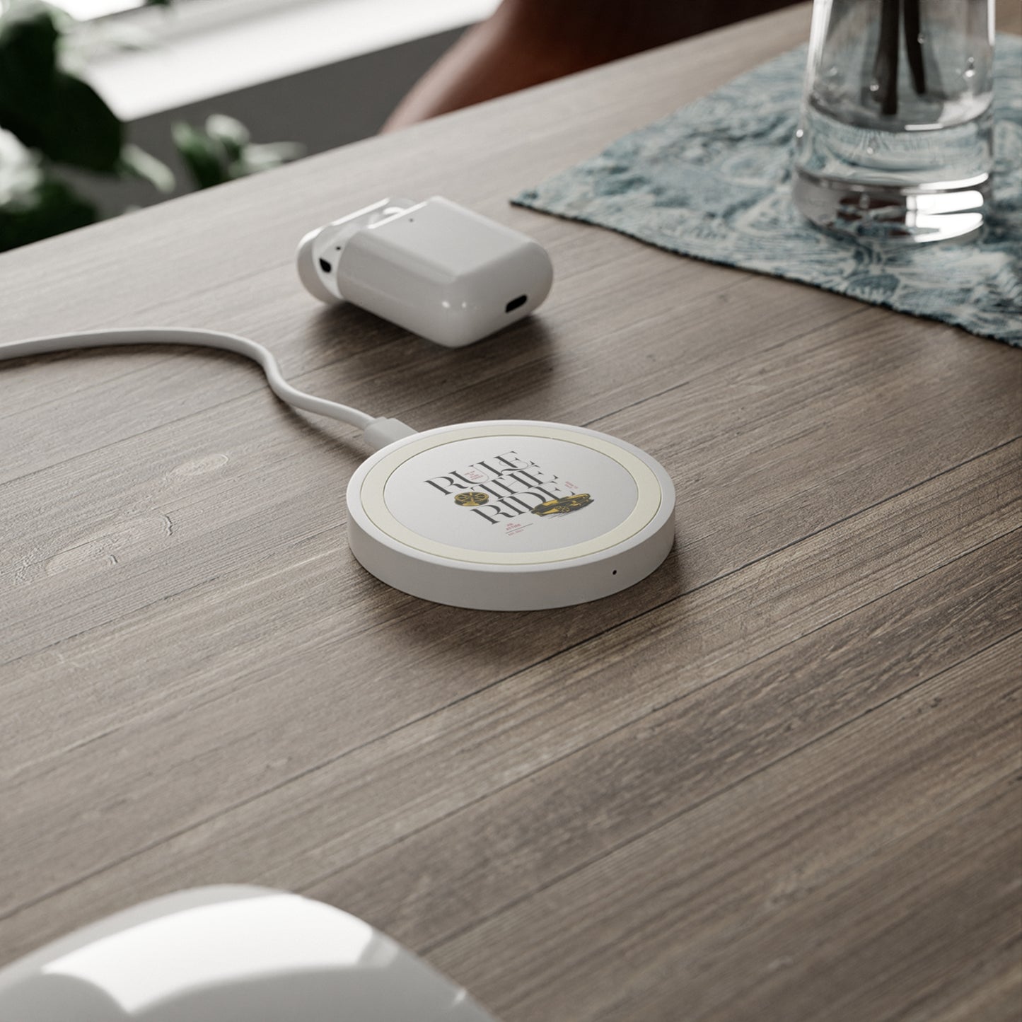 KB Attire "Rule The Ride" Wireless Charging Pad