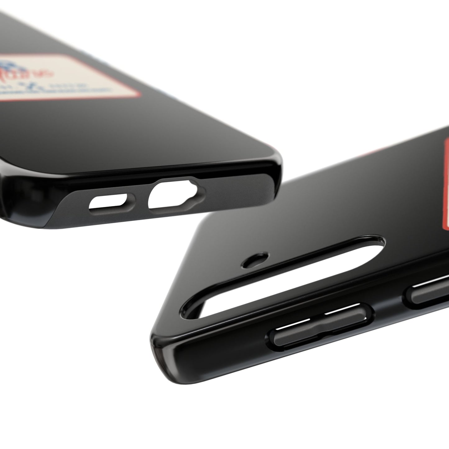 KB Attire 'The Patch' Phone Case (Black)