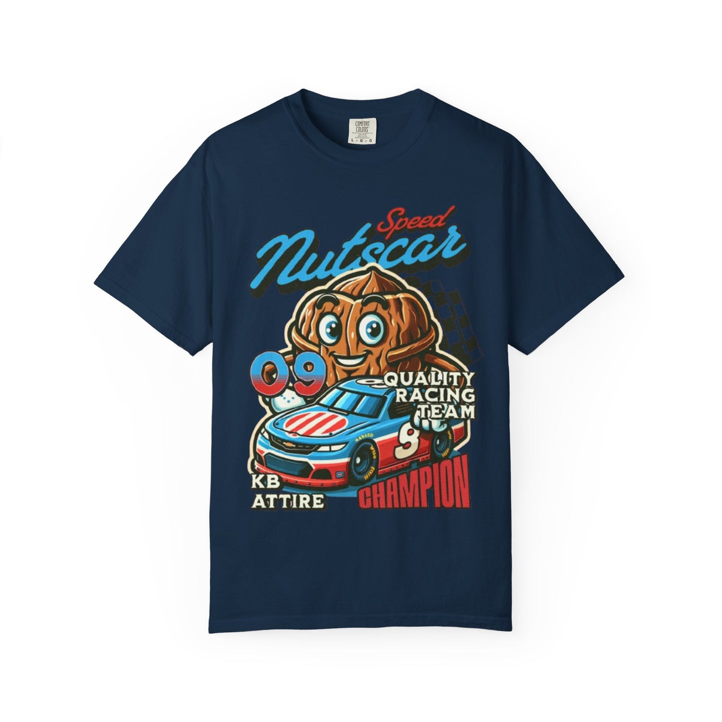 Champion Nutcar Racing T-Shirt | Unisex Garment-Dyed Tee for Racing Fans
