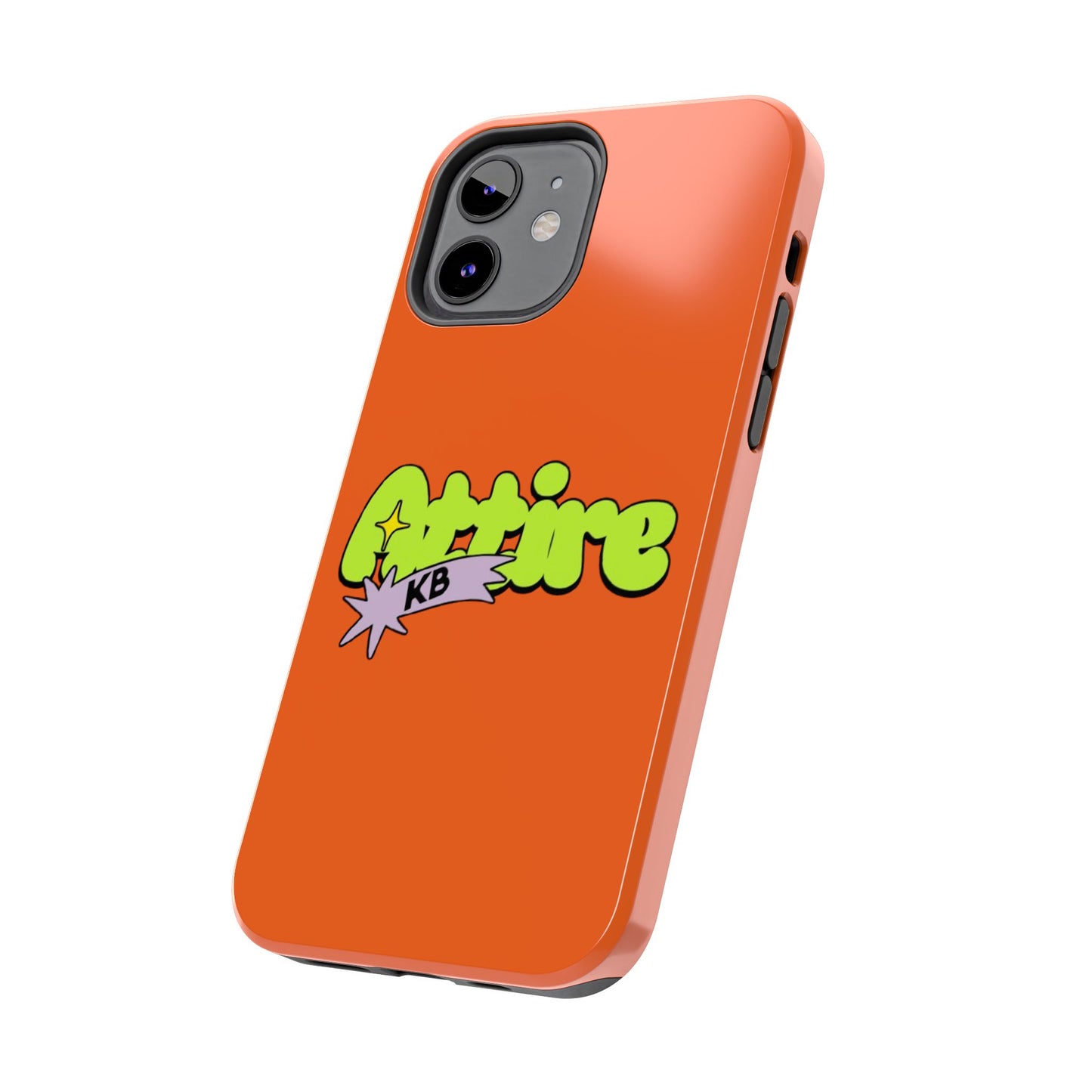 KB Attire Cartoon Phone Case (Orange)