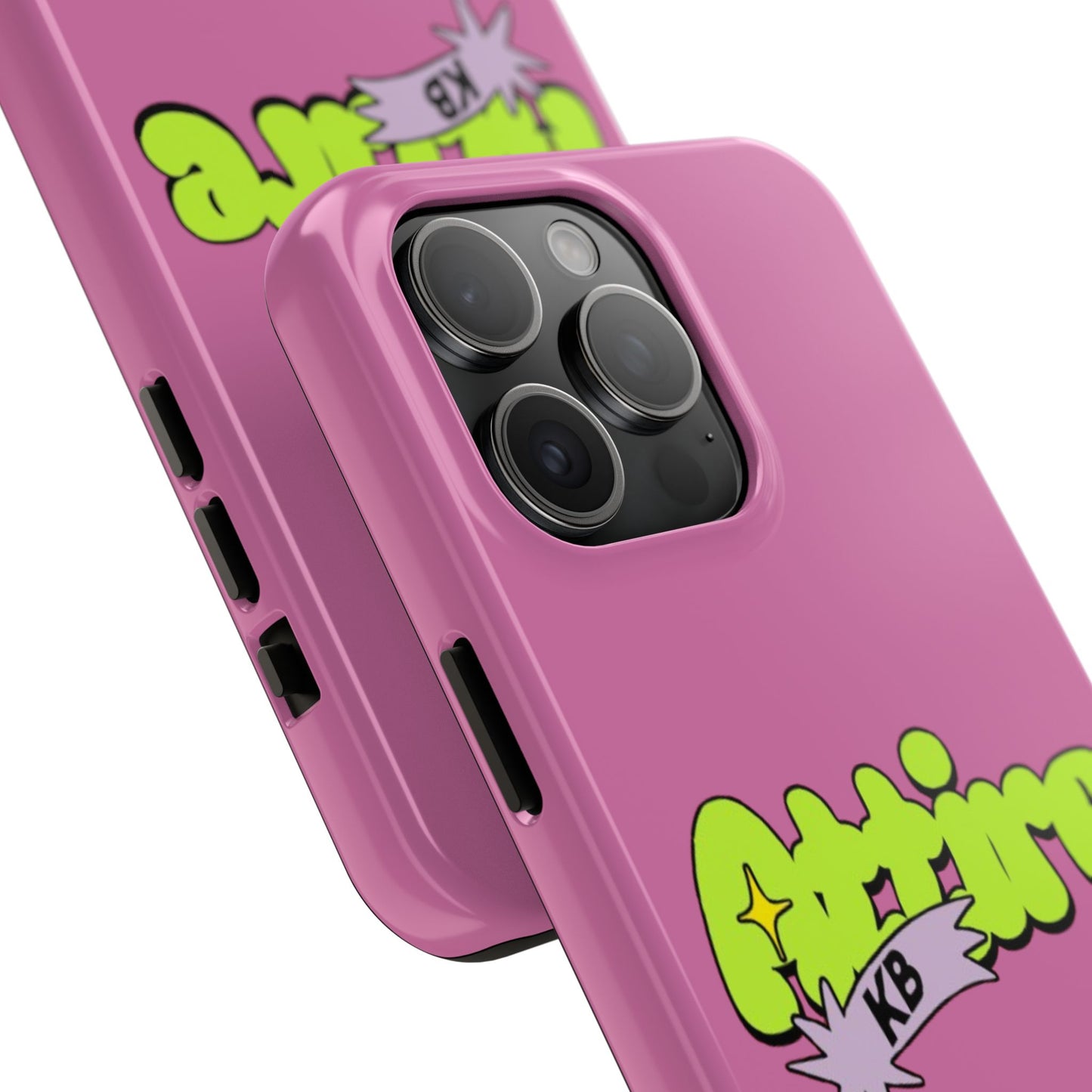 KB Attire Cartoon Phone Case (Pink)