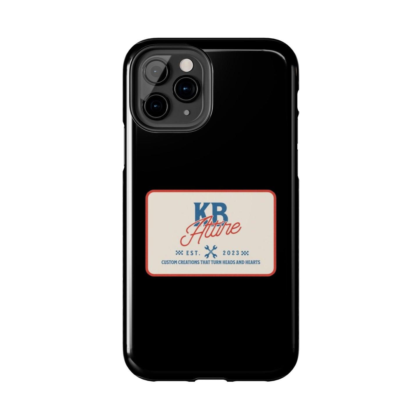 KB Attire 'The Patch' Phone Case (Black)
