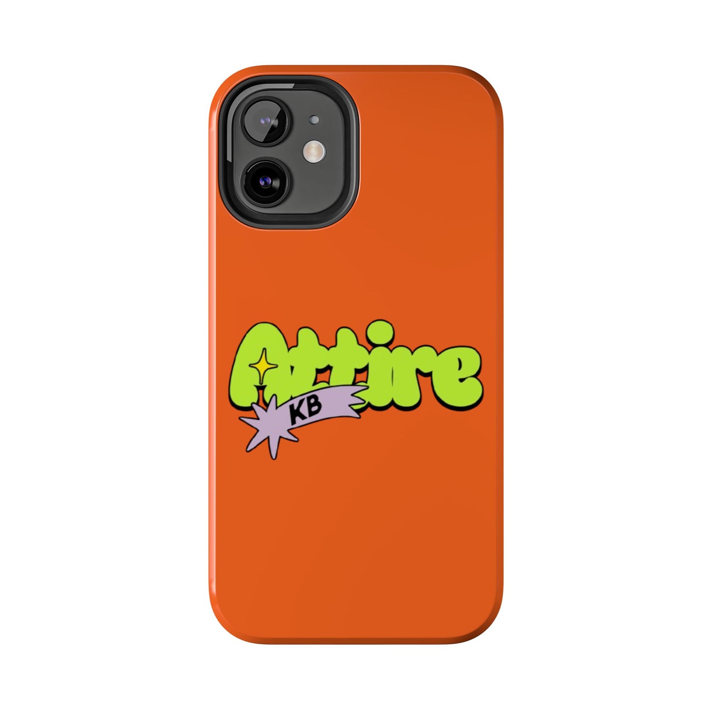 KB Attire Cartoon Phone Case (Orange)