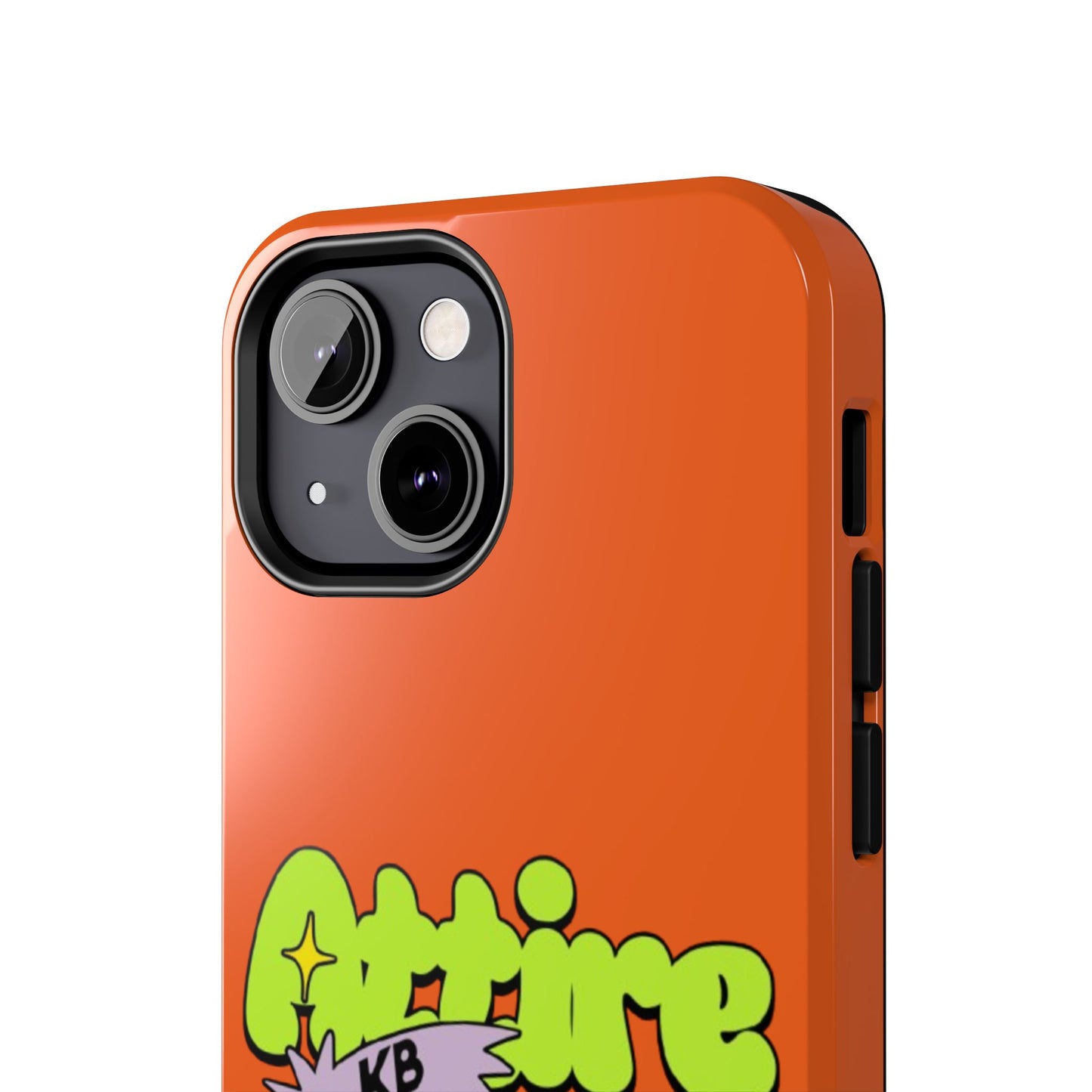 KB Attire Cartoon Phone Case (Orange)