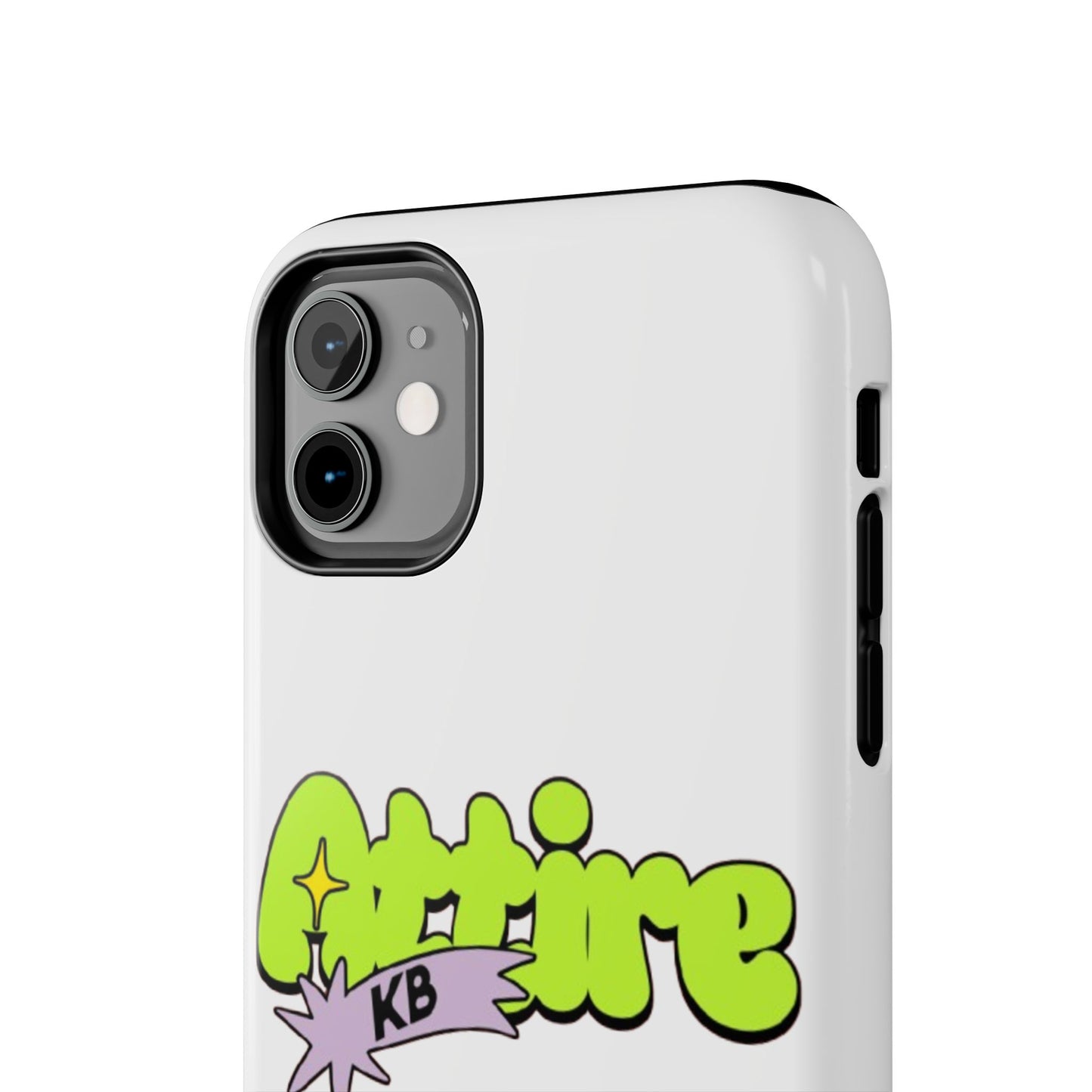 KB Attire Cartoon Phone Case (White)